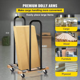 VEVOR Dolly Converter 33 cm Width x 97 cm Height Steel Converter Arms 113 kg Capacity Panel Dolly V952-TCPBCFS965X320001V0