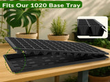 10 Pack 72 Cell Seed Starter Trays, 1.75" Deep Plug Tray for Seedlings, Thick Seedling Trays with V1258-DP02-C-238