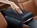 Car Armrest Cushion Pad Center Console Elbow Support Cover Waterproof Leather Mat with Storage V1366-AZ2-W-15964