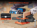 Bench Vise, 140 mm Jaw Width, 140 mm Max Jaw Opening Multipurpose Vise with 360&deg Swivel Locking V952-DXZSDGNTQ55IFO0S7V0