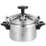Aluminum Pressure Cooker Plated Silver for Kitchen Use Large Capacity Rapid Heat Distribution V1369-AZ3-W-16157