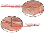 Cute Mesh Office Supplies Accessories Essentials Caddy with Drawer for Home & Office Desktop V1192-AZ-W-13517