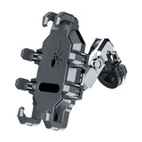 Motorcycle Phone Mount Holder - Motorcycle Cell Phone Mounts, Adjustable Bike Phone Holder,Black V1192-AZ-W-2743