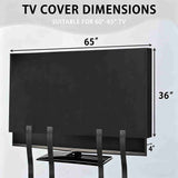 TV Cover for Moving, TV Moving Box for 50-55 Inch Flat Screen, Anti-Scratch Dust Protection with V1192-AZ-W-18088