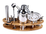 20Pcs Cocktail Shaker Set Stainless Steel Versatile Stylish Look Professional Mixed Drink Cocktail V1294-YM0901-3118230414411