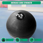 15kg Slam Ball No Bounce Crossfit Fitness MMA Boxing BootCamp V63-821653