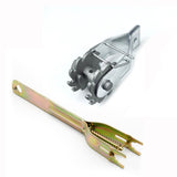 Heavy Duty Steel Wire Tensioner with Ratchet Mechanism and Bonus Wrench for Agricultural Fencing, V1341-ZY-YL32Z8C9-A
