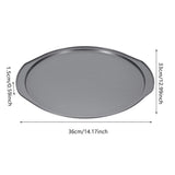 2025 New Round Nonstick Steel Pan Gray, Professional Nonstick Tray,Easy Clean ,Perfec for Mat V1366-AZ2-W-24198