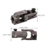 Heavy Duty Steering U Joint for with Enhanced Precision Plated Silver Metal Construction V1366-AZ2-W-22909