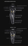 SULAITE CE Level 1 Certified Motorcycle Knee Pads Long Shin Guards Silver Hard Shell Armour Quick V888-ELOSUNG41896