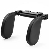 Black Adjustable 3D Memory Foam Car Seat Headrest with Side Support, Universal Neck Pillow for V888-ELOSUNG13819