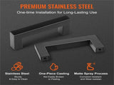 30 Pack Cabinet Pulls, 3in / 76mm Center to Center Slim Square Kitchen Cabinet Drawer, Stainless V952-CJLSBXGPS30PMEPXWV0