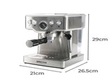 Spector 20 Bar Coffee Machine Espresso Maker with Milk Frother COFF1003-SL