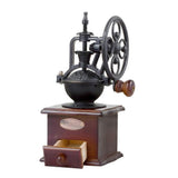 Vintage Hand Coffee Grinder - Manual Crank Flower Grinder with Classic Design V1263-JX-4435