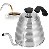 Stainless Steel Household Coffee Drip Gooseneck Kettle Pot Pour Over Coffee Kettle Teapot1200ml V1294-YM0901-3118200153612