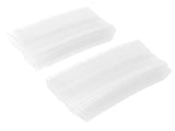 100 Packs Wax Melt Clamshell Molds Containers Clear Empty Plastic Tray for Valentine Day Wickless V1294-YM0901-3117240037111