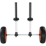 Adjustable Kayak Cart Canoe Boat Carrier 280lbs Load with 10'' Solid Tires V952-C280LBS10INCHASOUV0