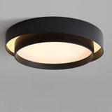 Round Flush Mount Light Doubel Ring Style Warm Lighting Ceiling Hallway Ceiling Light Fixture Eye V1294-YM0901-3119240088112