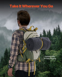VEVOR Wool Camping Blanket 1.62 m x 2.23 m for Camping Hiking Travel Light Grey V952-LYTYMKPPYMHFTD18EV0