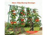 Garden Stakes, 50 Pack, 1170 mm, Plastic Coated Metal Tomato Stakes, Garden Sticks for Plants V952-ZWZCHYZ12M11ZDALY001V0