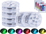 Lazy Dayz 13 Colors LED Remote Pool Light 6 Pack V915-MB0048X3