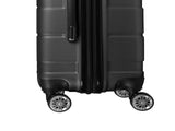 Slimbridge 24" Inch Expandable Luggage Black 24 inch LG1011-24-BK_NZ
