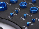 Thread Checker Nut Thread Gauge Kit Imperial Metric Design For Mechanical Work Home Projects V1294-YM0901-3114250037611