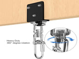 Heavy Bag Hanger for Beam Mount 360&deg Rotation Boxing Ceiling I-Beam Punching Hooks Fit Hanging Bags V1259-DP01-A-5650