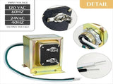 24-Volt AC 40VA Doorbell Transformer, for Ring Wired Video Doorbell and Thermostats, Hardwired Door V1370-AZ4-10038