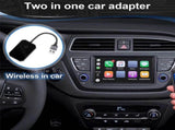 2 in 1 Wireless CarPlay Adapter, Convert Wired to Wireless CarPlay Box V1263-JX-5120