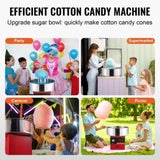 VEVOR Electric Cotton Candy Machine, 1000W Candy Floss Maker, Commercial Cotton Candy Machine with V952-TSMHTJHSWGZMYG5FSV3