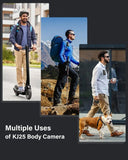 1080P Body Camera with 13-Hour Recording 64GB Black V728-LP1005006698713135