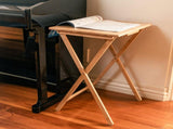 2pc Bamboo Folding Laptop Tray & Snack Table V915-(HO0160X2)
