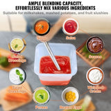 Professional Stick Blender, 500W Powerful Handheld Mixer, Adjustable Speed with Stainless Steel V952-ZXSCJBQYCBSDJYFXLV3