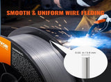 Flux Core Welding Wire, E71T-GS 0.030-inch 10LBS, Gasless Mild Steel MIG Welding Wire with Low V952-YXHSJMIGE71TGOMMLV0