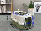 YES4PETS Small Dog Cat Rabbit Crate Pet Kitten Carrier Parrot Cage Green V278-BH-1-S-SKYLIGHT-GREEN