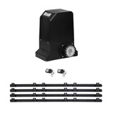 Lockmaster Automatic Sliding Gate Opener Kit 4M 1000KG GO-SGO-DSR1000-AC-RAILX2