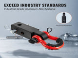 Shackle Hitch Receiver 50 mm, 29.9 Tons Breaking Strength, D Ring Shackle with Trailer Hitch Lock V952-ZJLHJ2IN550085NCOV0