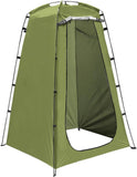 Pop-up Tent Changing Room Foldable Outdoor Camping Shelter with Inner Pocket, 120x120x190 cm, Green V1188-MS-325-0985