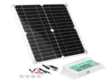 40W 18V Monocrystalline Silicon Flexible Solar Panel with 50A Solar Charge Controller with Dual USB V1294-YM0901-3114210079611
