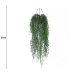 Long Hanging Artificial Spanish Moss Basket 135cm UV Resistant V637-DP2580159