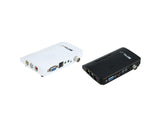 Mini TV Box Digital Computer RF AV to VGA HDTV Programs Tuner Receiver Monitor - Black V1263-JX-265