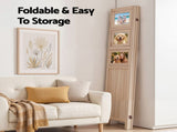 Artiss Room Divider 4 Panel Folding Privacy Screen Partition Rotatable Photo Frame Picture Collage RD-B-1210-3P-NT