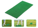 2-Pack Golf Turf Hitting Mats for Indoor and Outdoor Practice, Ideal for Beginners and Golf Training V1366-AZ2-W-17444