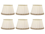 6PCS Candle Lamp Lampshade Clip On Fabrics Lampshades Set for Table Lamp Wall Lamp V1294-YM0521-3119230010611
