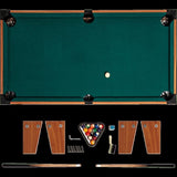 Kids Mini Billiard Table Game Toy Wooden Snooker Pool Home Fun Birthday Gift V63-826721