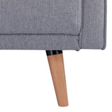 Picasso 2 Seater Fabric Sofa Lounge Couch Light Grey V315-VOL-PICA-03