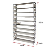 50 Pairs 10 Tiers Shoe Rack V63-820163