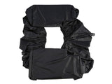 Black Air Conditioner Waterproof Cover Dust Washing Clean Protector 3 m Water Pipes V1294-YM0901-JYA02800