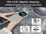 Electric Heated Blanket Smart Thermostatic Intelligent Timing Automatic - Beige - Size 1.5-1.8m V1102-114-25877-BEG-150-180CM